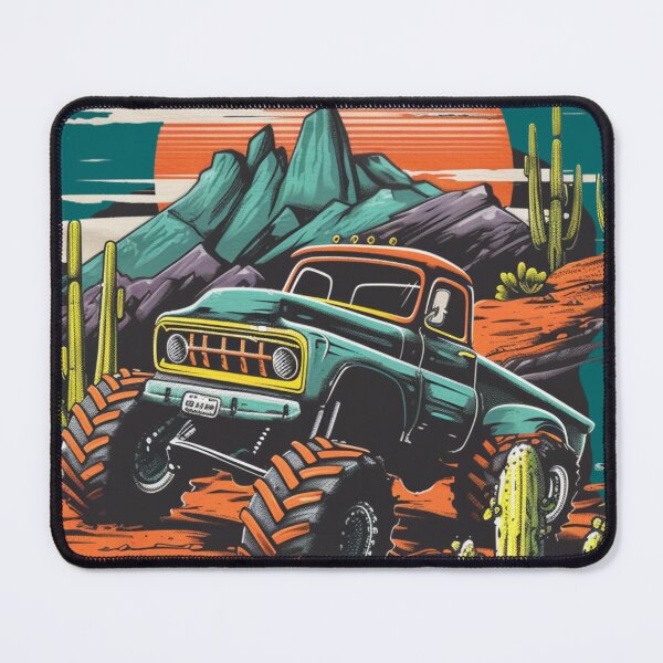 Item preview, 4x4 Monster Truck designed and sold by Halyna Nechyporuk.
