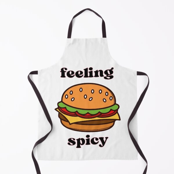 Item preview, feeling and spicy burger. designed and sold by designing01Ar3.
