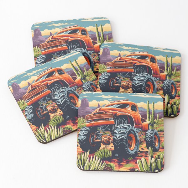 Item preview, 4x4 Monster Truck designed and sold by Halyna Nechyporuk.