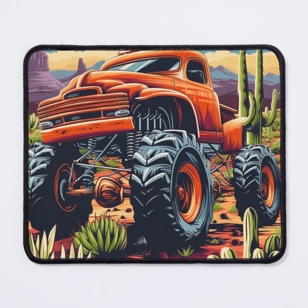 Item preview, 4x4 Monster Truck designed and sold by Halyna Nechyporuk.