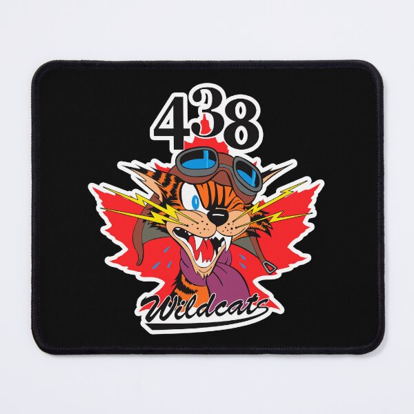 Item preview, RCAF - 438 Squadron Wildcats Crest  tagged designed and sold by pzd501.