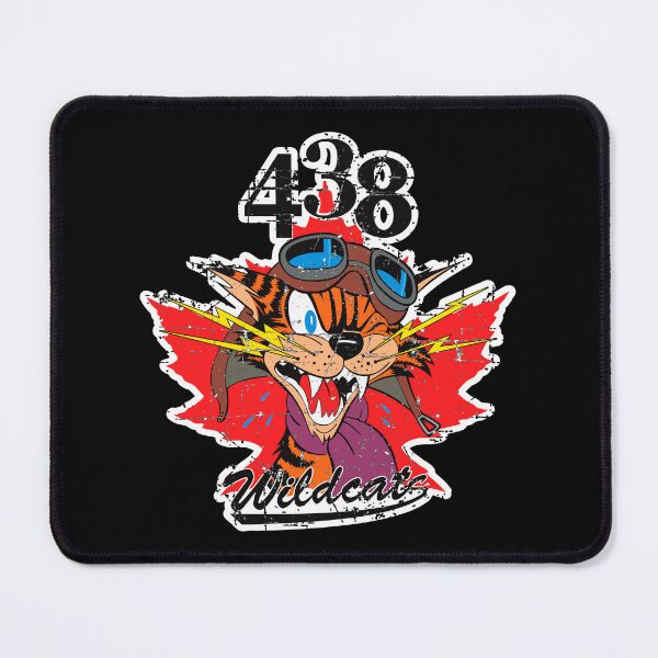 Item preview, RCAF - 438 Squadron Wildcats Crest Tagged - Gruge Style designed and sold by pzd501.