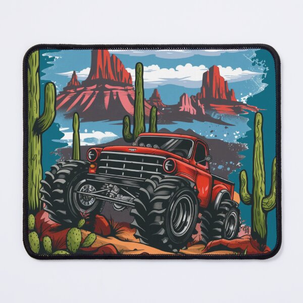 Item preview, 4x4 Monster Truck designed and sold by Halyna Nechyporuk.