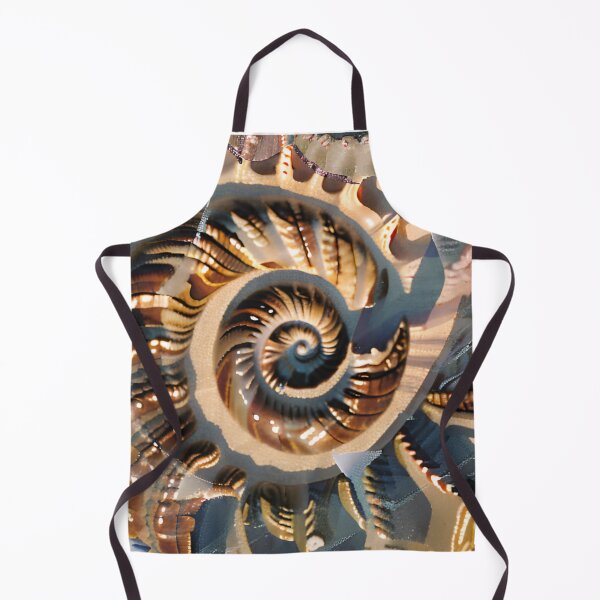 Item preview, Ammonite Spiral Fossil designed and sold by Digitayaa.