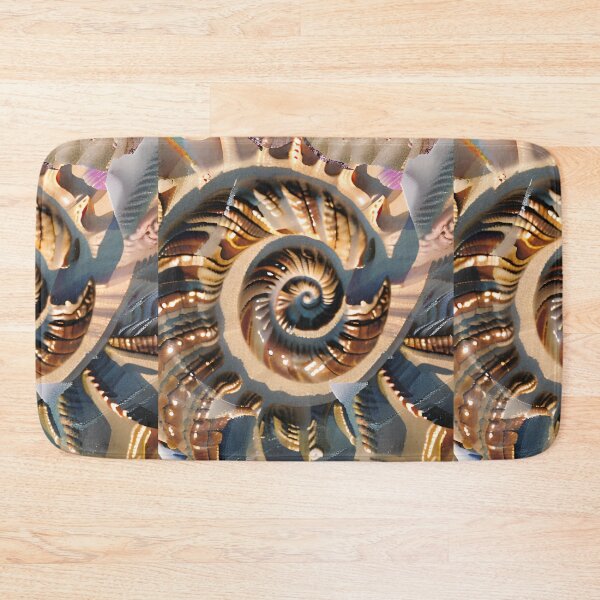 Item preview, Ammonite Spiral Fossil designed and sold by Digitayaa.