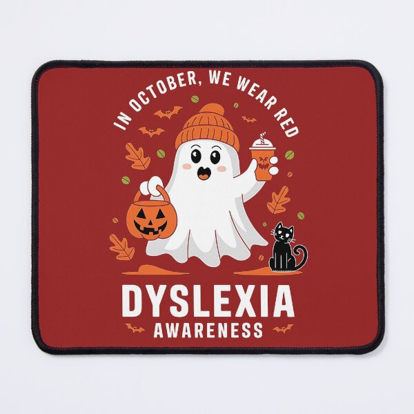 Item preview, I Wear Red Dyslexia Awareness Halloween designed and sold by WildPalette-Art.