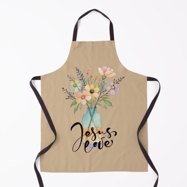 Item preview, Jesus Love Watercolor Floral Design designed and sold by Our Bible Journey.