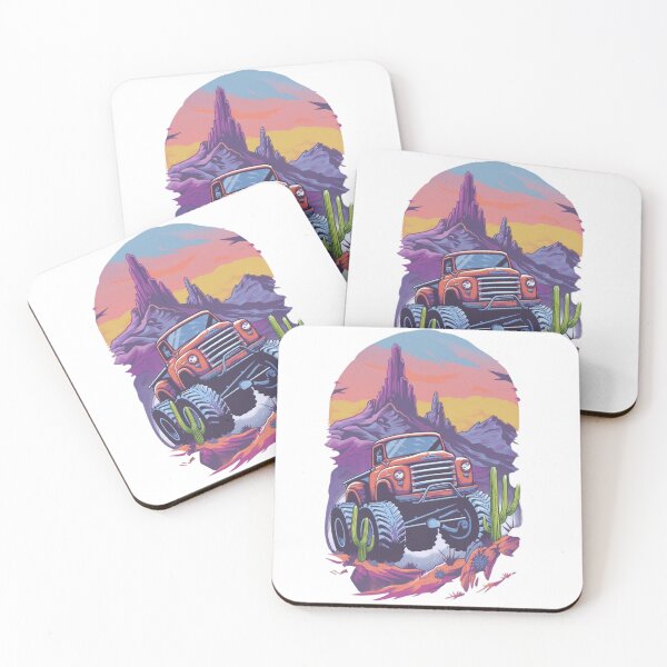 Item preview, 4x4 Monster Truck designed and sold by Halyna Nechyporuk.