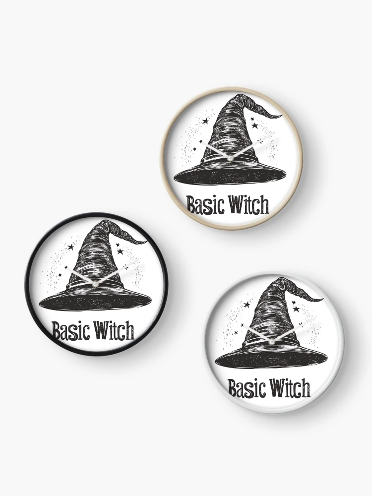 Thumbnail 3 of 4, Clock, Basic witch designed and sold by MendaciousMina.