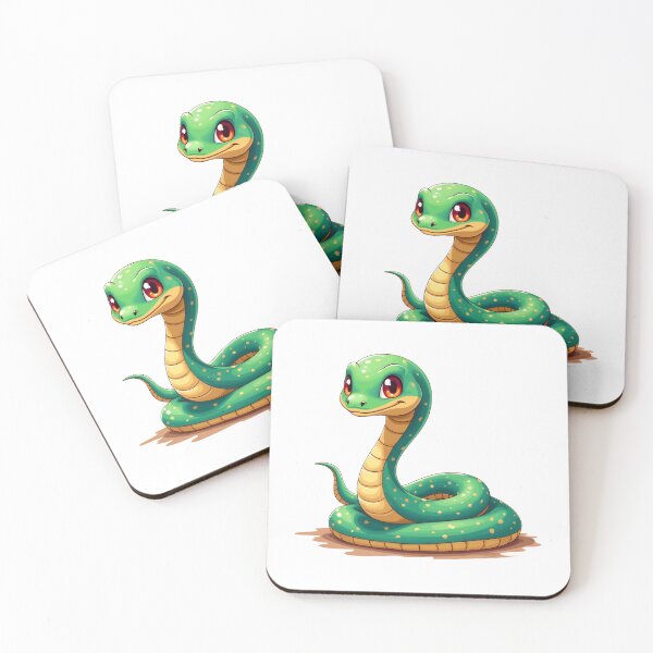 Item preview, Funny and Cute Anime Snake designed and sold by ThreeftlyPicks.