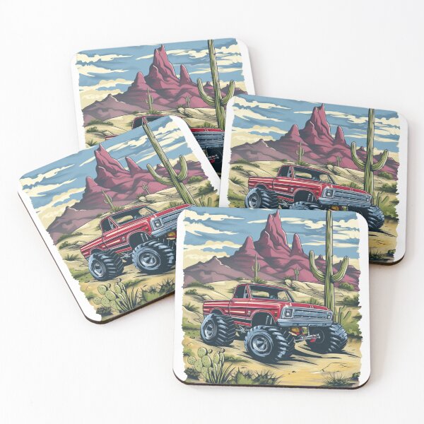 Item preview, 4x4 Monster Truck designed and sold by Halyna Nechyporuk.