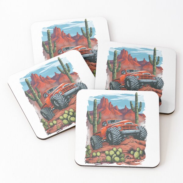 Item preview, 4x4 Monster Truck designed and sold by Halyna Nechyporuk.
