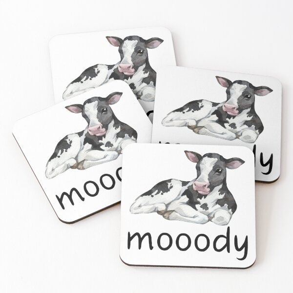 Item preview, Gift For Farmer Cow Lover Cow Owner Funny Cow Gift Moody  designed and sold by CCKimShop.