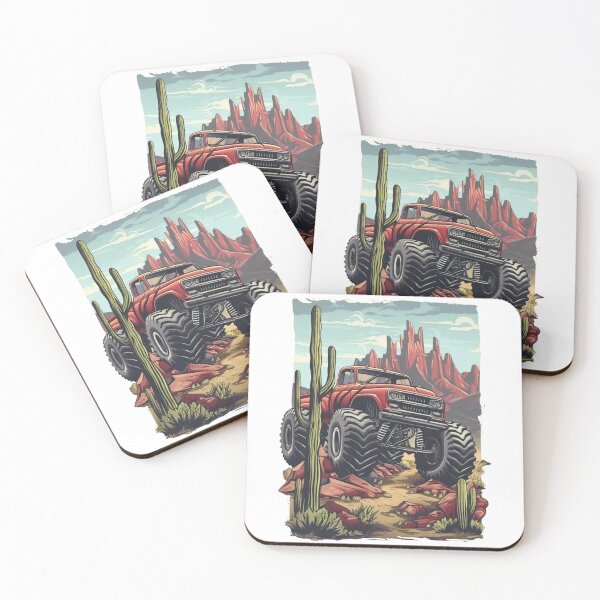 Item preview, 4x4 Monster Truck designed and sold by Halyna Nechyporuk.