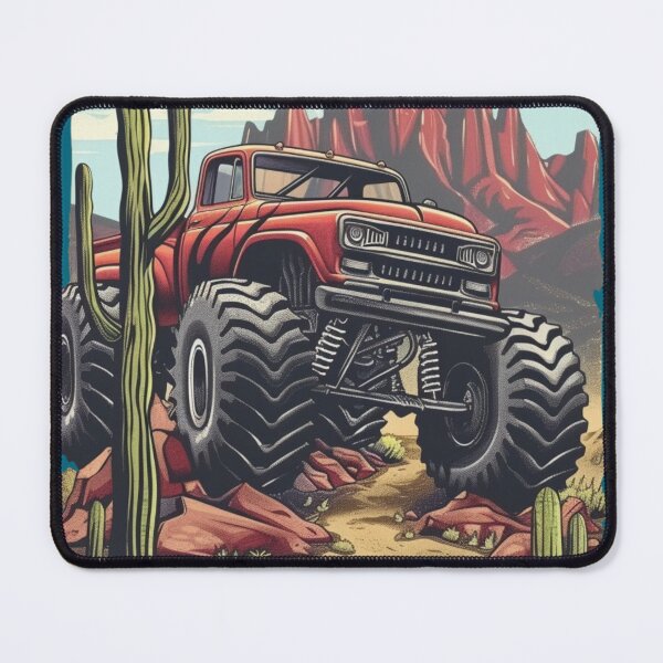 Item preview, 4x4 Monster Truck designed and sold by Halyna Nechyporuk.