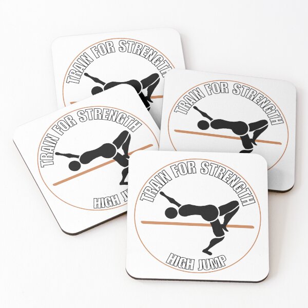 Item preview, I love high jump sport stickers designed and sold by DarBYZimb.