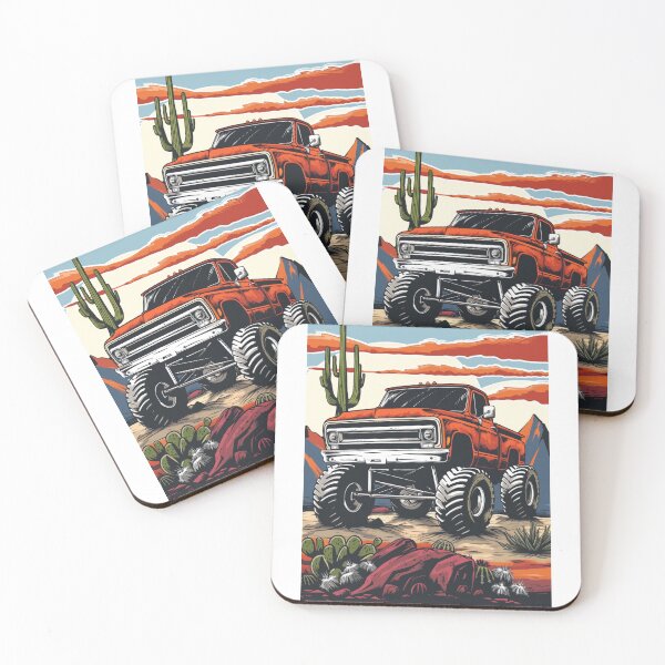 Item preview, 4x4 Monster Truck designed and sold by Halyna Nechyporuk.