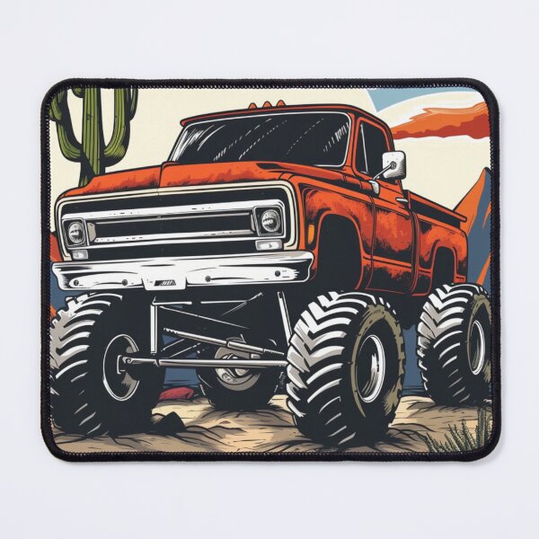 Item preview, 4x4 Monster Truck designed and sold by Halyna Nechyporuk.