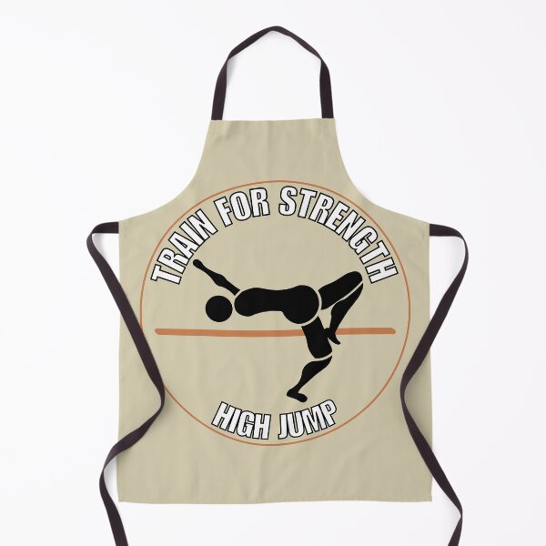 Item preview, I love high jump sport stickers designed and sold by DarBYZimb.
