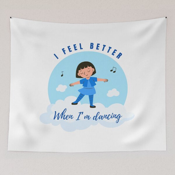 Item preview, I feel better when i’m dancing designed and sold by Rlyehinmate.