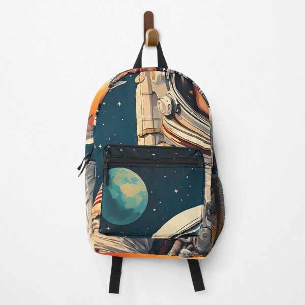 Item preview, Retro female astronaut designed and sold by HarryBozz.