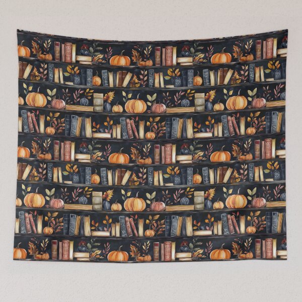 Item preview, WINDSWEPT LEAVES & WITCHY READS Pumpkin Spice designed and sold by Frenchifique.
