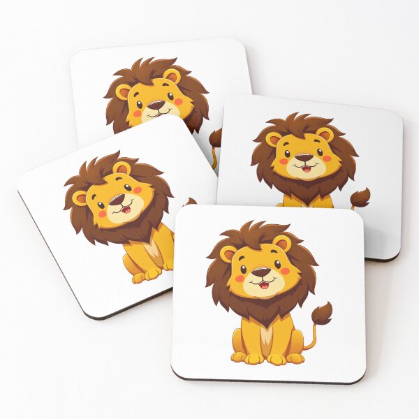 Item preview, Funny and Cute Anime Lion designed and sold by ThreeftlyPicks.