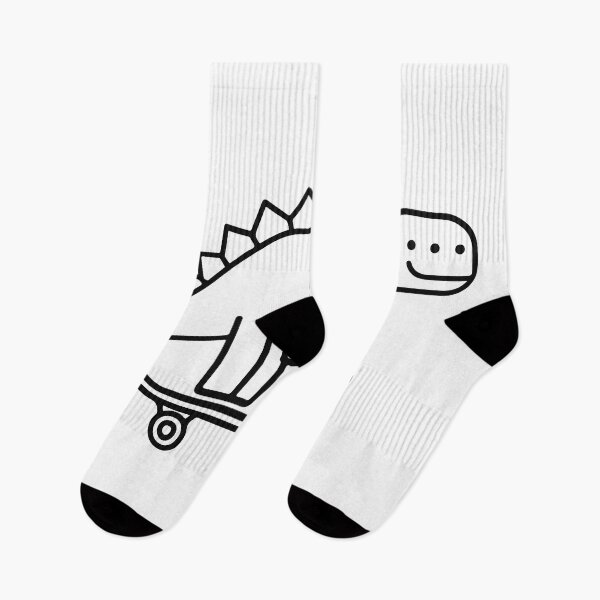 Item preview, Minimalist Dino Skateboarding Design designed and sold by NiftyWrx.