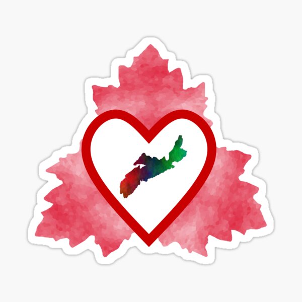 Item preview, Nova Scotia Canada Maritime Province Maple Leaf designed and sold by Sartoris Art.