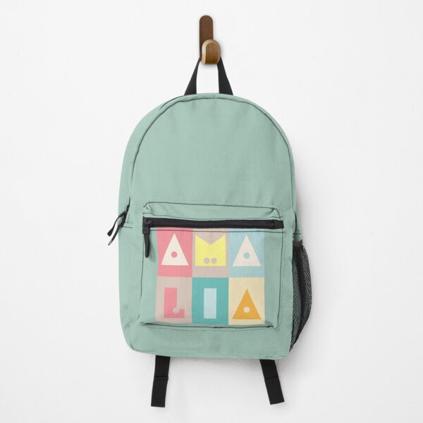 Item preview, Amalia girl woman name baby colorful designed and sold by Bailamor.