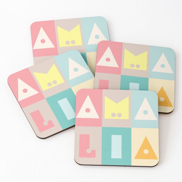 Item preview, Amalia girl woman name baby colorful  designed and sold by Bailamor.
