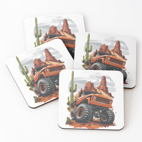 Item preview, 4x4 Monster Truck designed and sold by Halyna Nechyporuk.