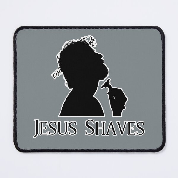 Item preview, Jesus Shaves designed and sold by KrudeKraft.
