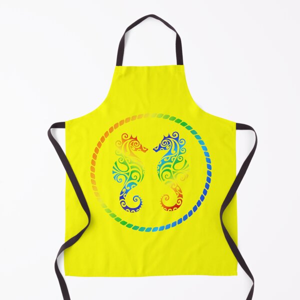 Item preview, MULTICOLORED SEAHORSES - #FFFF00 designed and sold by Marlon Oseguera.