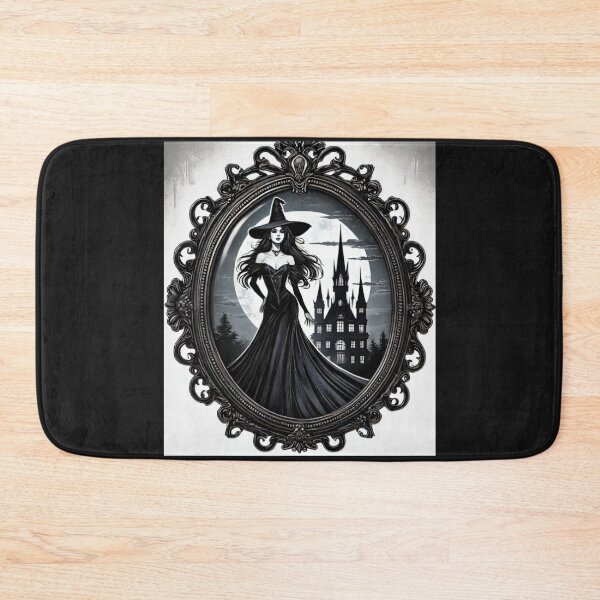 Item preview, Gothic Witch - Guardian of the Moonlit Castle designed and sold by WheelieGdArt.