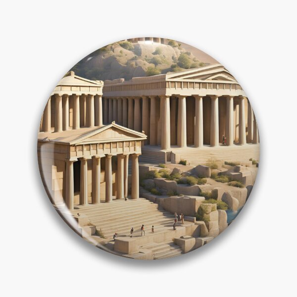 Item preview, Ancient Greek City designed and sold by SavvyKloset.