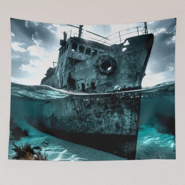 Item preview, Sunken Ghost Ship designed and sold by Exodoi.