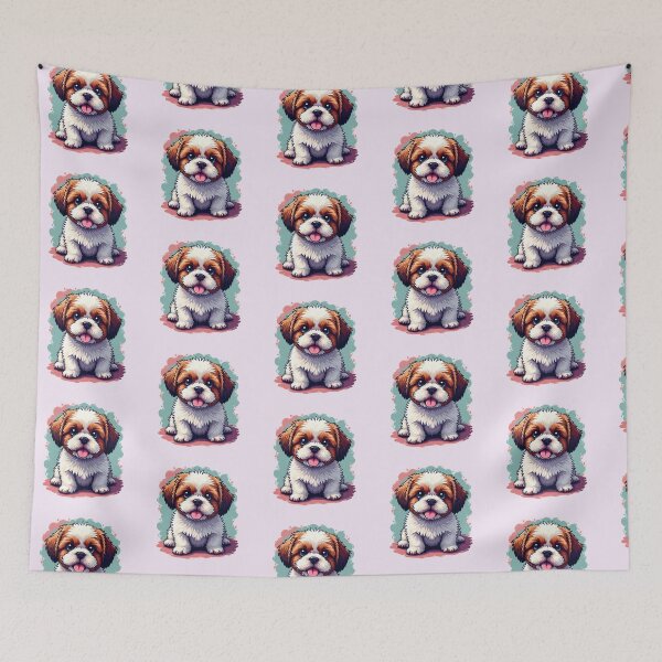 Item preview, shits tzu art designed and sold by PetArt  ⭐⭐⭐⭐⭐.
