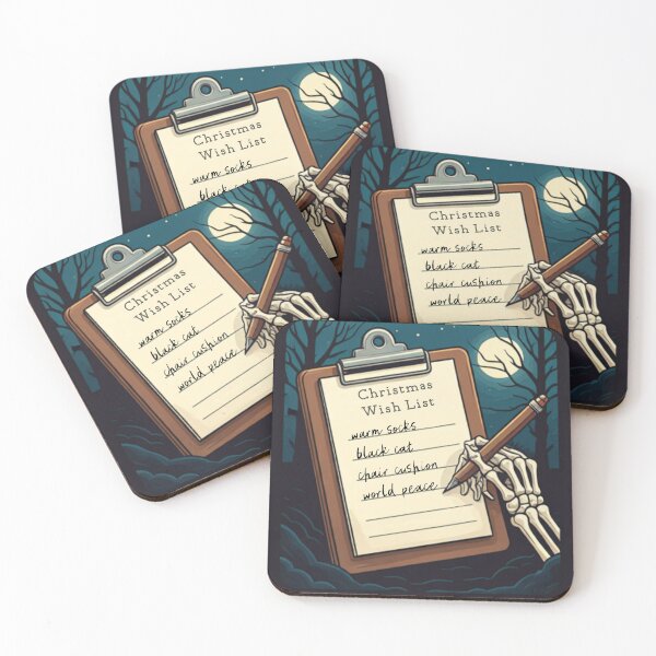 Item preview, Skeletons Christmas Wishlist  designed and sold by FunandWhimsy.