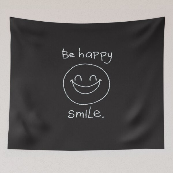 Item preview, Be Happy – Smile! Because Life’s Too Short to Frown. Perfect for anyone who loves to stay positive, brighten up their surroundings, or just share a little joy. designed and sold by bubblylive.