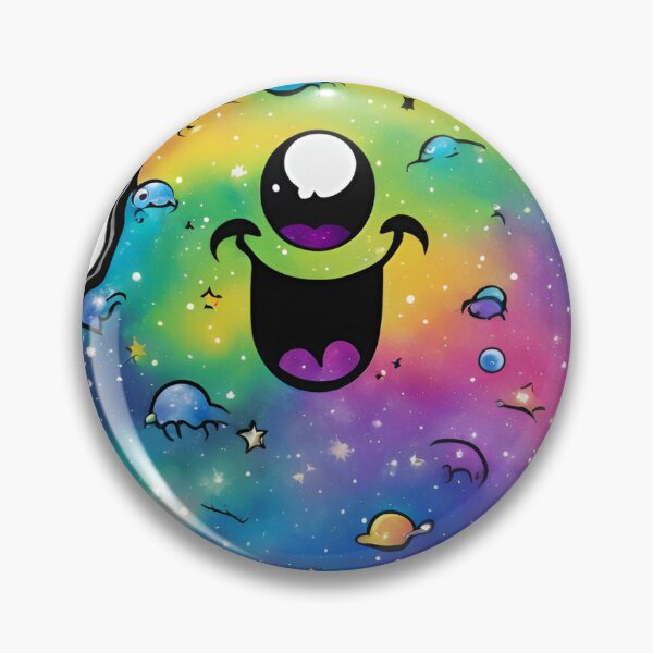 Item preview, Galaxy monstrer sticker  designed and sold by Sonyczek.