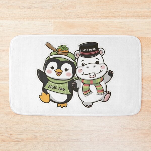 Item preview, Pesto ping with moo deng designed and sold by ARTReMi.