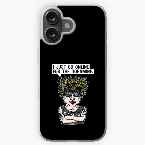 "I just go online for the dopamine." iPhone Soft Case