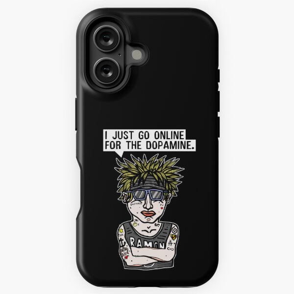 "I just go online for the dopamine." iPhone Tough Case