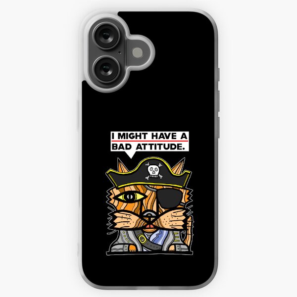 "I might have a bad attitude." iPhone Soft Case