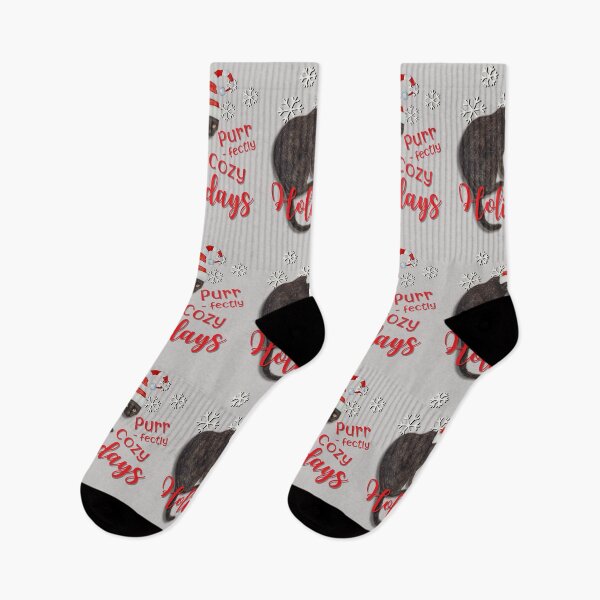 Item preview, Purrfectly Cozy Holidays for cat lovers designed and sold by alczar.