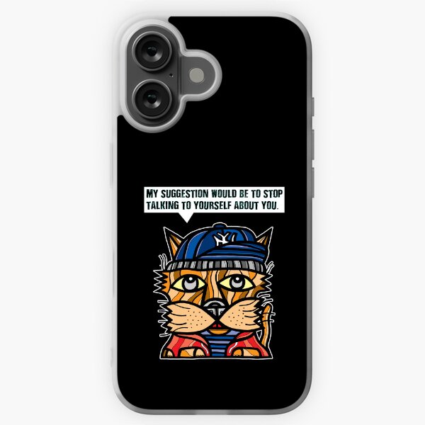 "My suggestion would be to stop talking to yourself about you." iPhone Soft Case