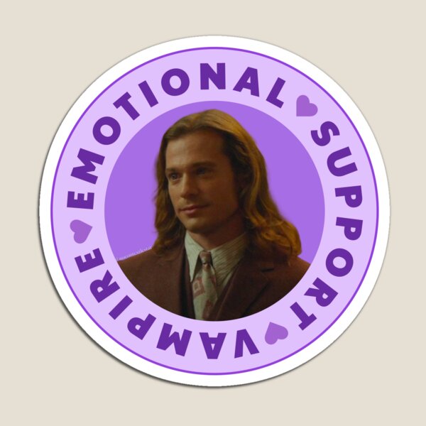 Item preview, Lestat - Emotional Support Vampire designed and sold by nocontextlestat.
