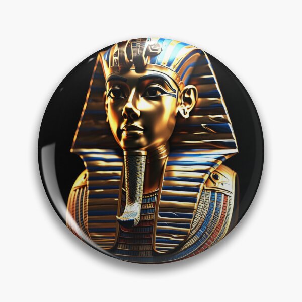 Item preview, Tutankhamun, the ancient Egyptian pharaonic king with the famous golden mask 32 designed and sold by AnadAA.