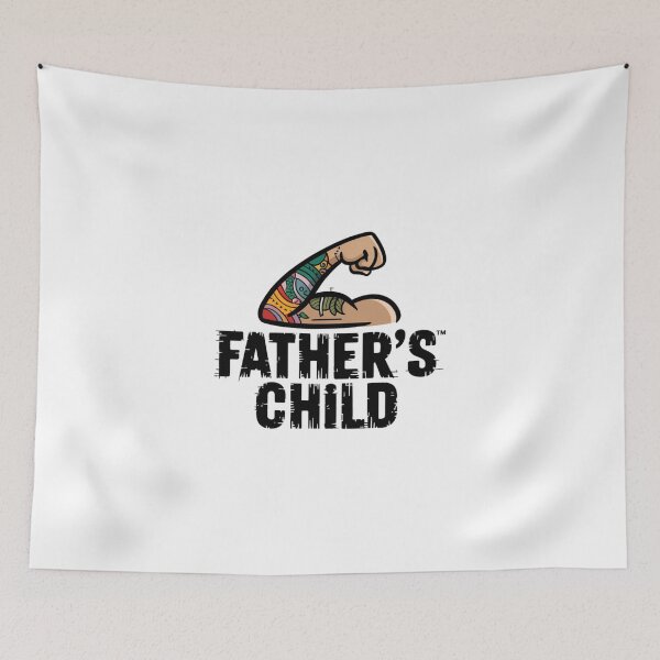 Item preview, Father's Child: Edgy Hand-Drawn Logo with Street-Inspired Toughness designed and sold by Colorful-Garden.